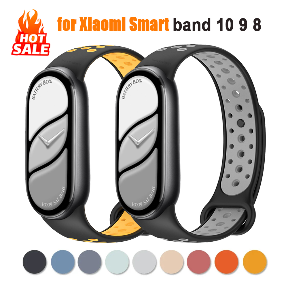 Watch Smartwatch Android - Silikonarmband für Xiaomi Mi Band 10