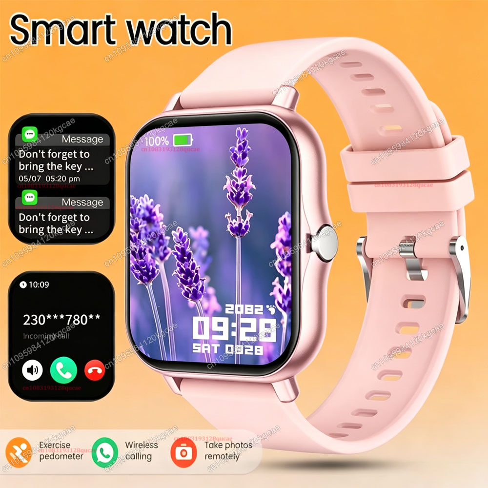 Smartwatch Latest Watches For Men - Neuestes Upgrade: Modisches Design, 1,83-Zoll-Voll-Touchscreen-Sport-Smartwatch für