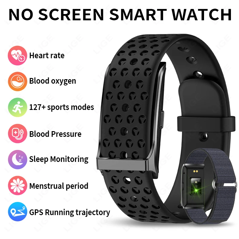 Smartwatch Latest Watches For Men - LIGE Kein Bildschirm Smart Watch Gesundheit