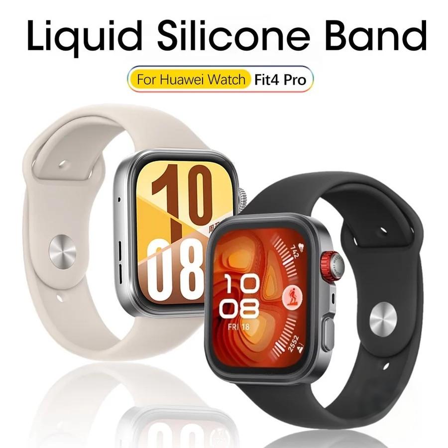 Huawei Smartwatch Watch Fit - Silikonarmband für Huawei Watch Fit 4