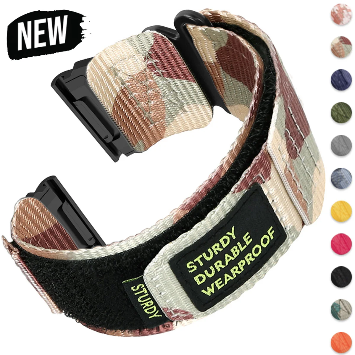 Watch Smartwatch Android - 22 mm 26 mm Nylonarmband für