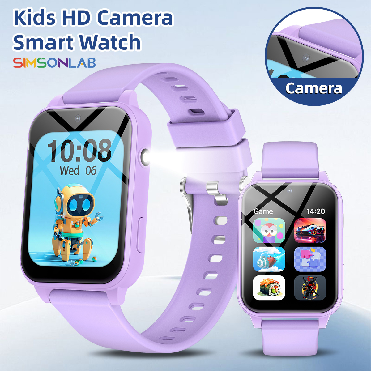 Smartwatch Watches For Kid Boy Waterproof - 2026 Neue Kinder-Smartwatch Multifunktions-Interaktion Fotoaufnahme Lernpartner