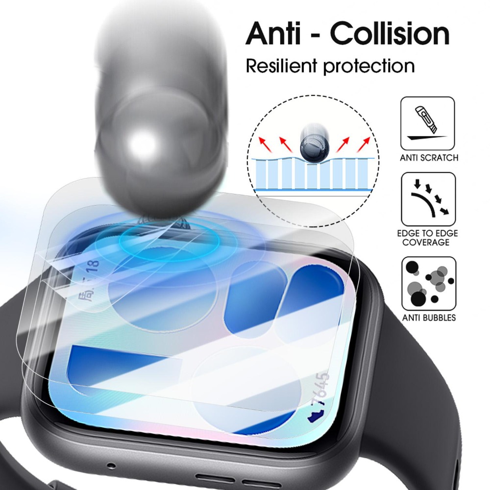 Weiche, flexible Hydrogel-Schu – Huawei Smartwatch Watch Fit Bewertung und Preis