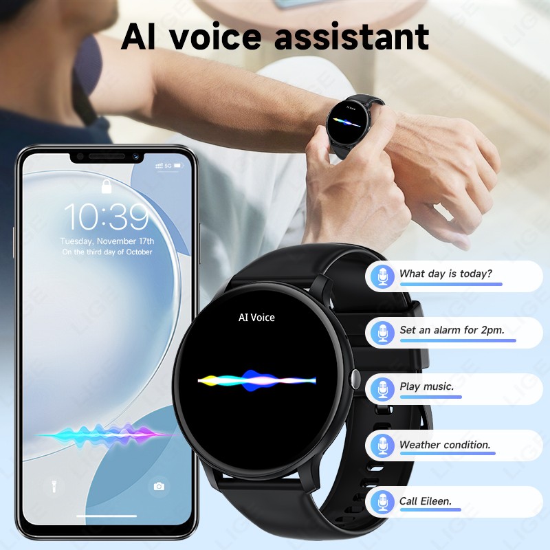 LIGE Bluetooth Anruf Frauen Sm – Smartwatch Latest Watches For Men Bewertung und Preis