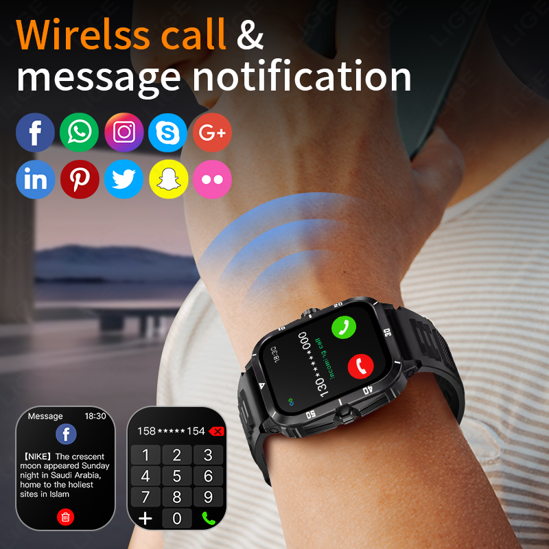2,01 bildschirm Smart Uhr Blue – Smartwatch Latest Watches For Men Bewertung und Preis
