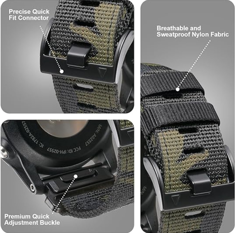 QuickFit 22 mm 26 mm Nylonarmb – Citizen Watch Promaster Bewertung und Preis