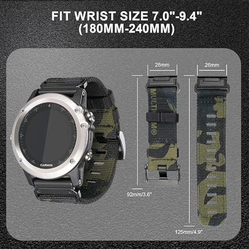 QuickFit 22 mm 26 mm Nylonarmb – Citizen Watch Promaster Bewertung und Preis