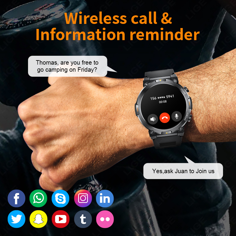 LIGE 2026 Herren Smartwatch 1, – Smartwatch Latest Watches For Men Bewertung und Preis