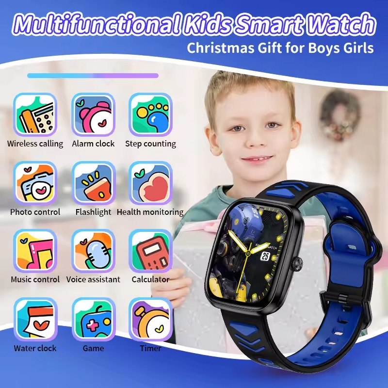 Kinder Jungen Mädchen Geschenk – Smartwatch Watches For Kid Boy Waterproof Bewertung und Preis