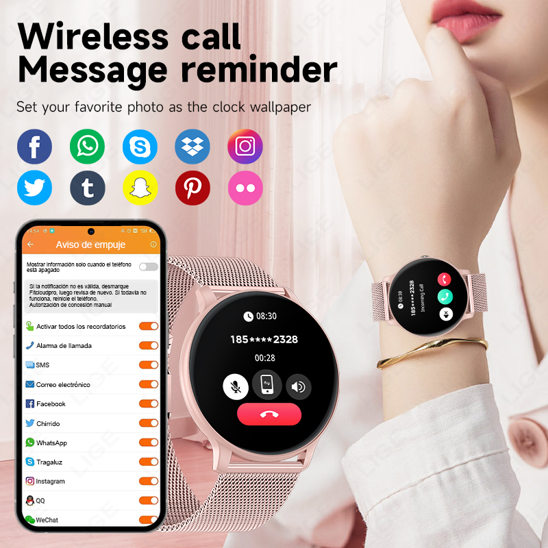 LIGE 2026 Sport-Fitness-Uhren  – Smartwatch Latest Watches For Men Bewertung und Preis