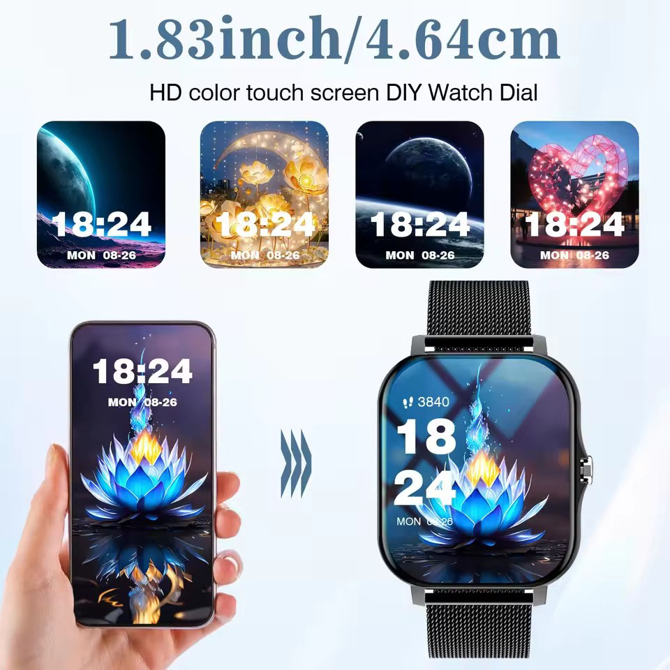 Neuestes verbessertes Modedesi – Smartwatch Latest Watches For Men Bewertung und Preis