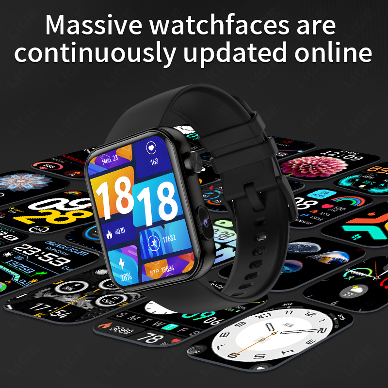 LIGE mit Kamera kann Fotos und – Smartwatch Latest Watches For Men Bewertung und Preis