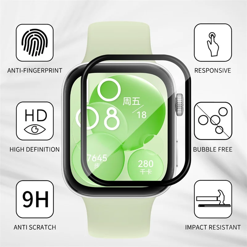 3D-Displayschutzfolie für Huaw – Huawei Smartwatch Watch Fit Bewertung und Preis