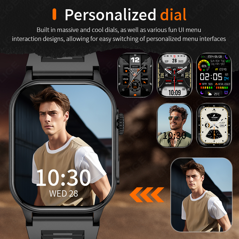 LIGE Smartwatch für Männer, 3A – Smartwatch Latest Watches For Men Bewertung und Preis