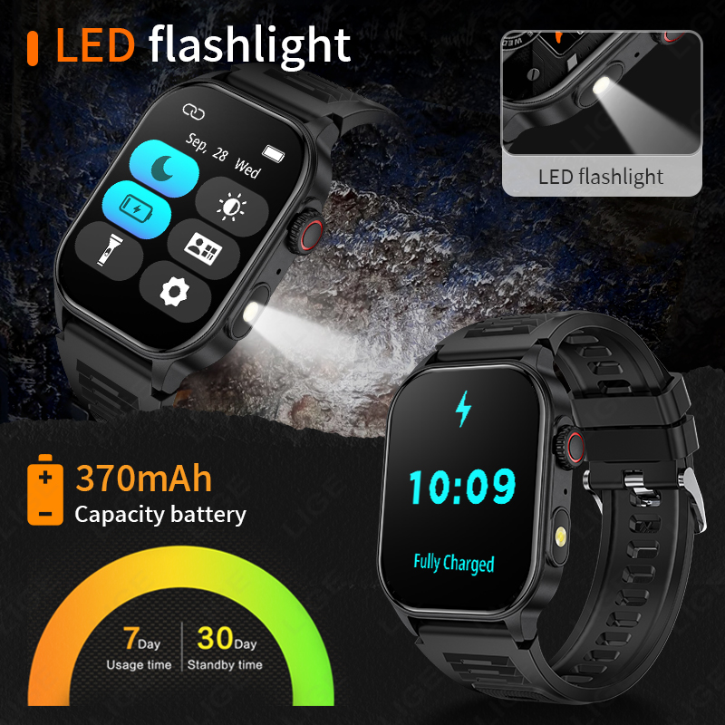 LIGE Smartwatch für Männer, 3A – Smartwatch Latest Watches For Men Bewertung und Preis